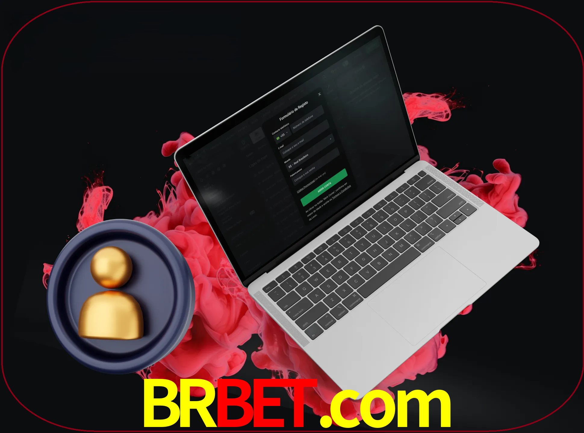 No cabeçalho do site brbet, clique no botão que o levará a um formulário especial onde terá de introduzir as suas informações actuais.