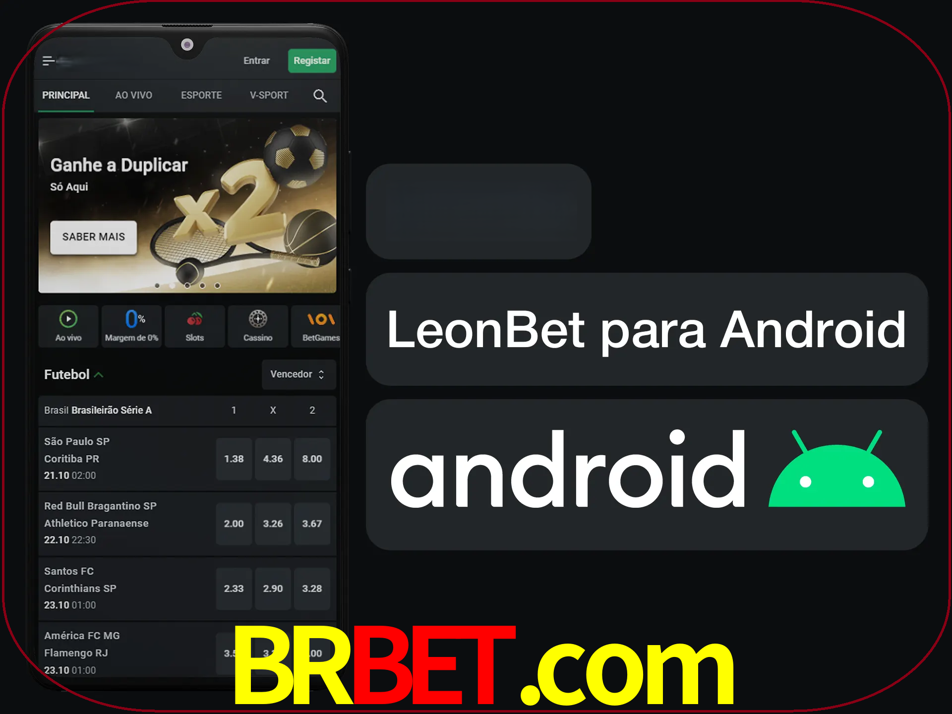 Adquira sua versão poket de LeonBet.